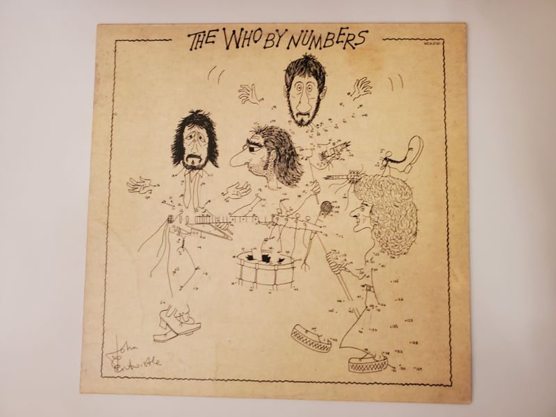 The Who The Who by Numbers vinyl record